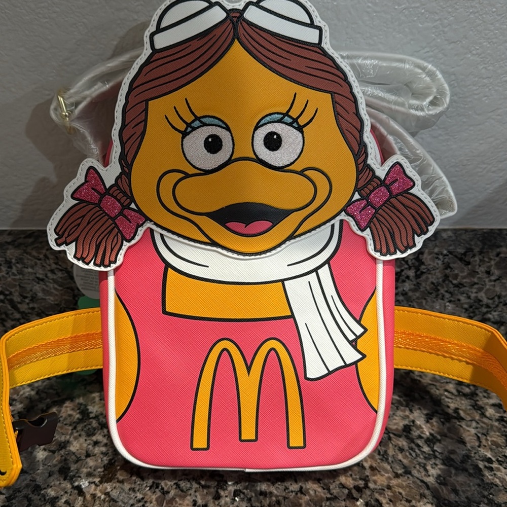 McDonald's Birdie the Early Bird Crossbuddies® Cosplay Crossbody Bag NWT - Picture 4 of 6